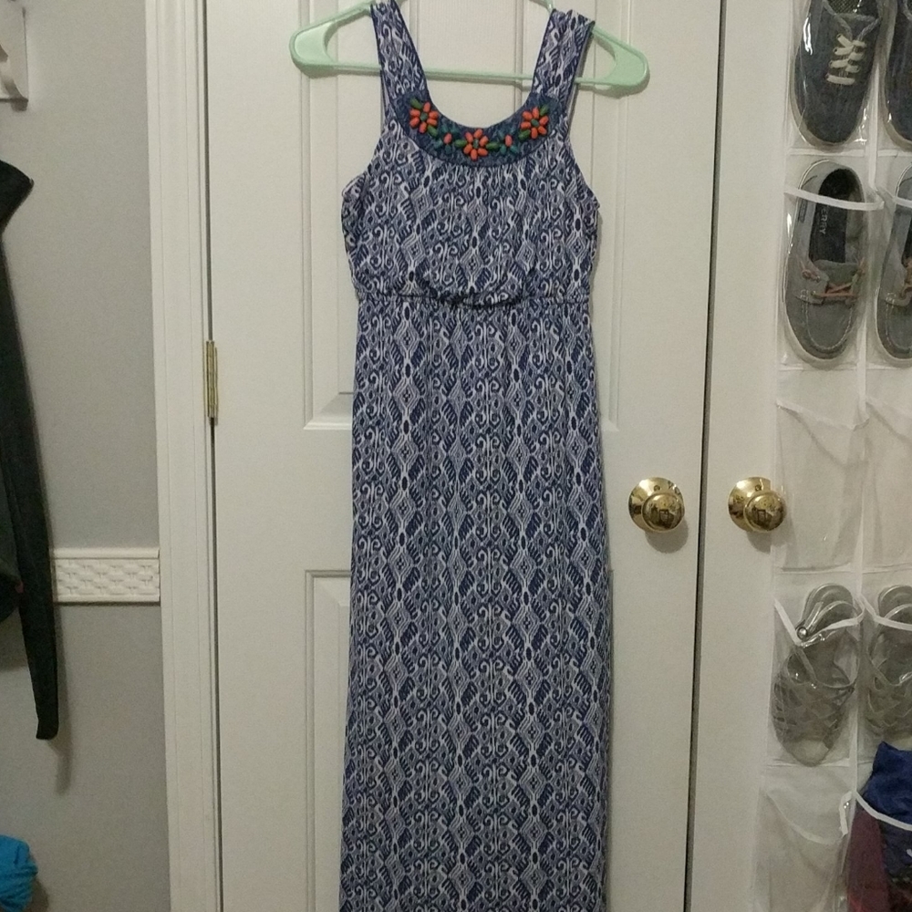 Child Maxi Dress (Blue)